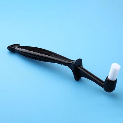 1 шт. Кофейная щетка Щетка для чистки эспрессо-кофемашины Длинная ручка Интегрированная два-в-одном с ложкой Чистящая нейлоновая щетка