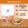 Saatyaki Naturals Dilli Chaat Masala -50gm | Authentic Tangy Indian Spice Blend for Curries, Salads, Fruits, Snacks| Homemade Style