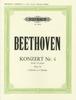 Beethoven: Piano Concerto No. 4 In G Major, Op. 58 / Peters / Arrangement for Two Pianos