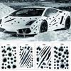 Персонализированные 3D Автомобильные Наклейки «Пулевое Отверстие», Креативные Наклейки на Бампер, Кузов, Бок Автомобиля, Смешные, Имитация Царапин, Модные, 2025, Крепление для Автомобильных Наклеек