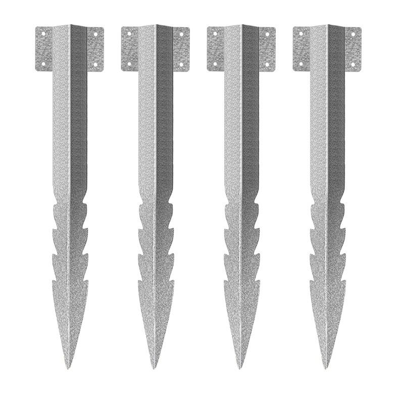 Железнодорожный кронштейн для шпалы, стальной зубчатый кронштейн для столба забора, сверхмощная подставка для шпалы, деревянный плантатор, каркас садовой кровати