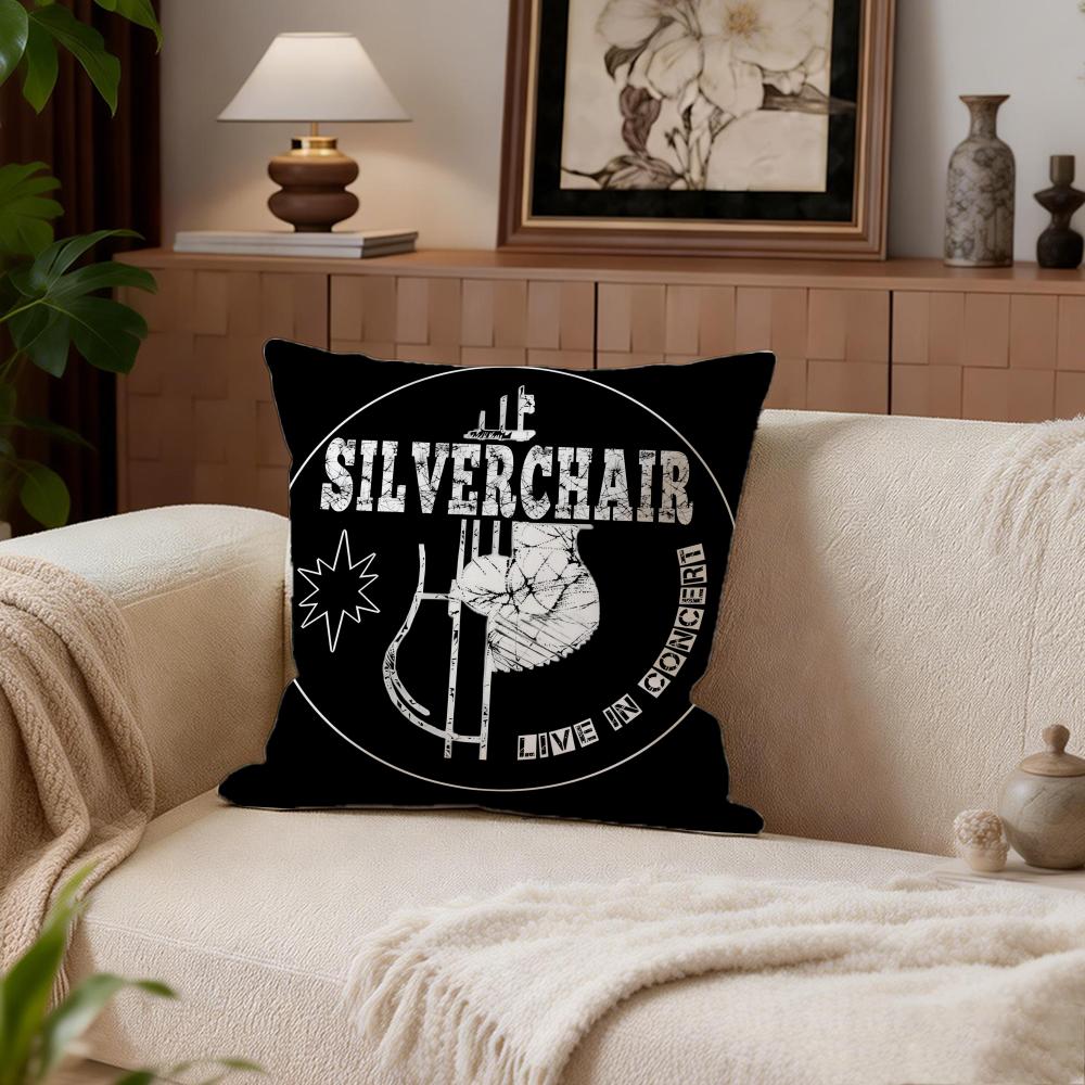 Silverchair Cushion Cover Cushion Cover Set 4Pcs 50X50 45X45 40X40 Pillowcase Decorative Sofa Home Decor