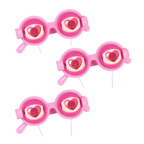 Crazy Eyes Googly Glasses Toy Winking Glasses with Pull-String Blinking Action Fun Novelty Prop for Kids Party Stage Performance