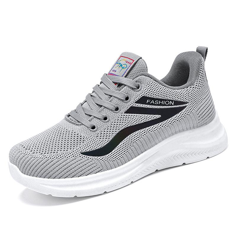 Новая весенне-летняя женская повседневная обувь, нескользящая кроссовка на мягкой подошве, модные дышащие кроссовки