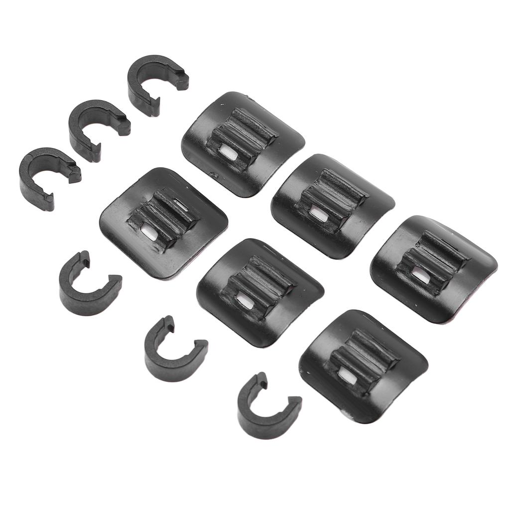 Прикрепляемые направляющие троса C-зажимы с клейким сиденьем для тросов переключения тормозов велосипеда