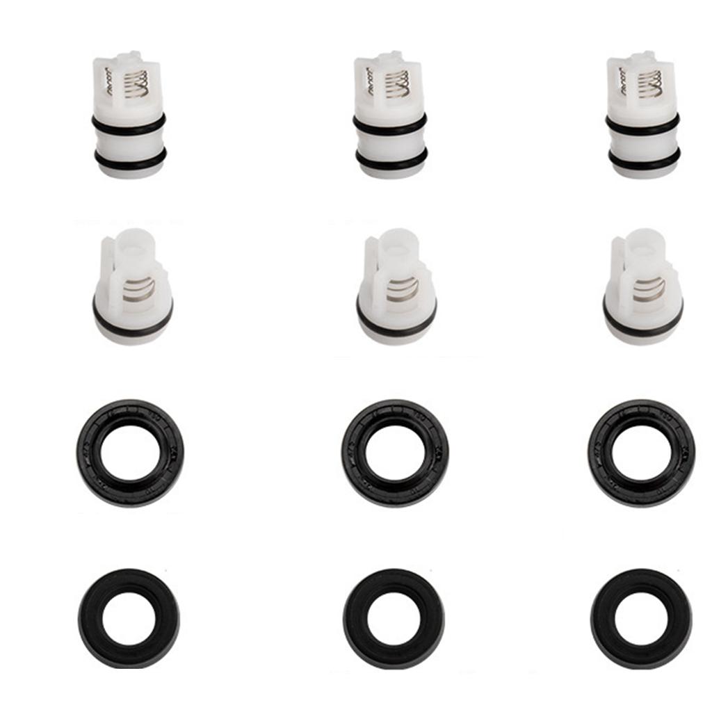 Ремонтный комплект обратных клапанов уплотнительного масла для бытового насоса высокого давления 220 В, аксессуары для ремонта бытового насоса для мойки автомобиля