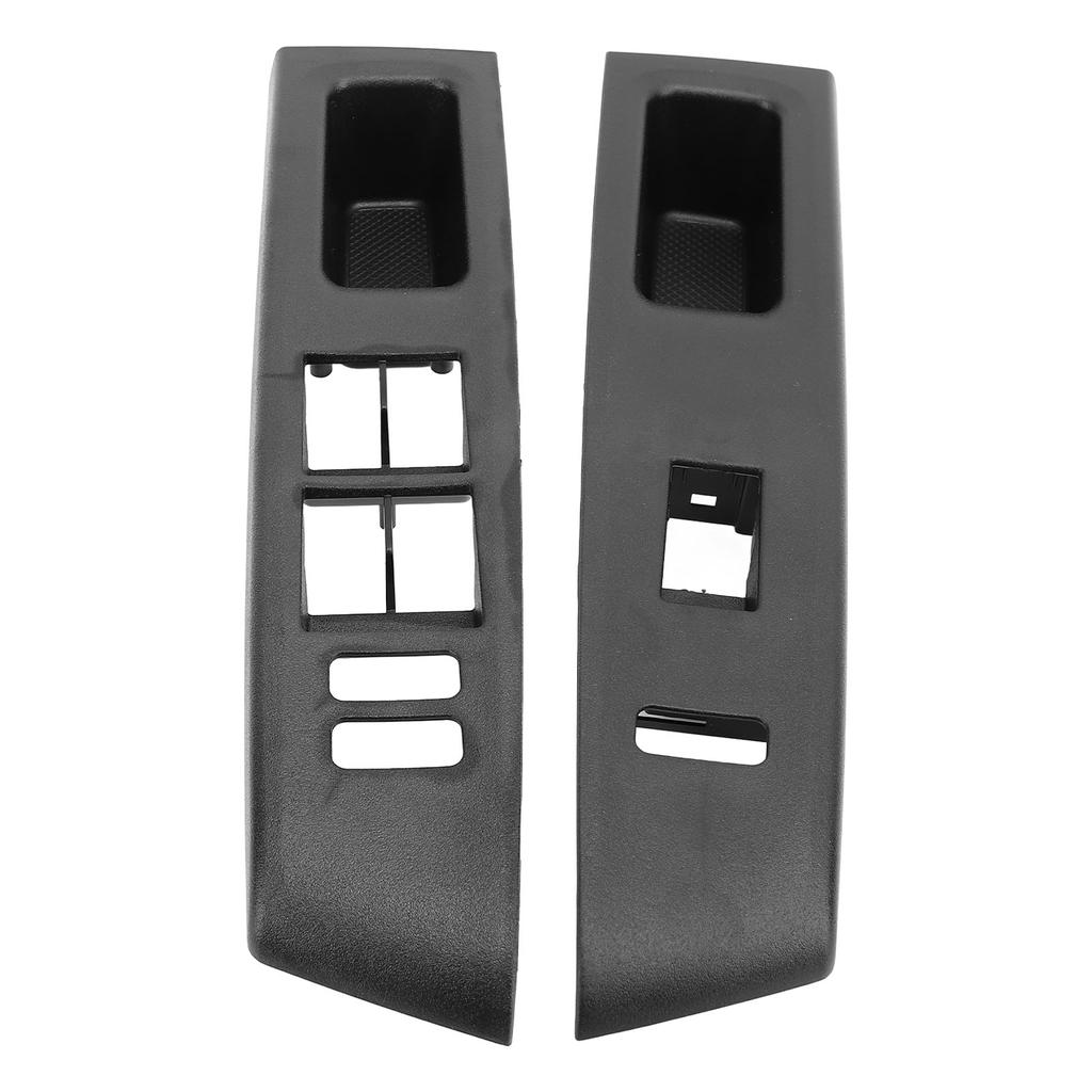 Front Armrest Upper Panel Sturdy Door Window Switch Bezel Cover Trim ABS Replacement for Yaris 2012 to 2014 Car Accessories