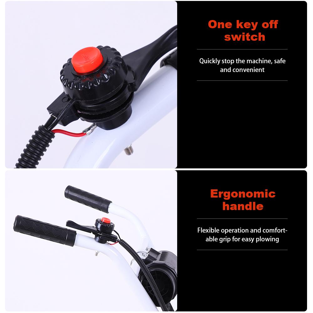 Бензиновый микрокультиватор Многофункциональный роторный культиватор Машины Бензиновый культиватор Сельскохозяйственные садовые инструменты для фермы