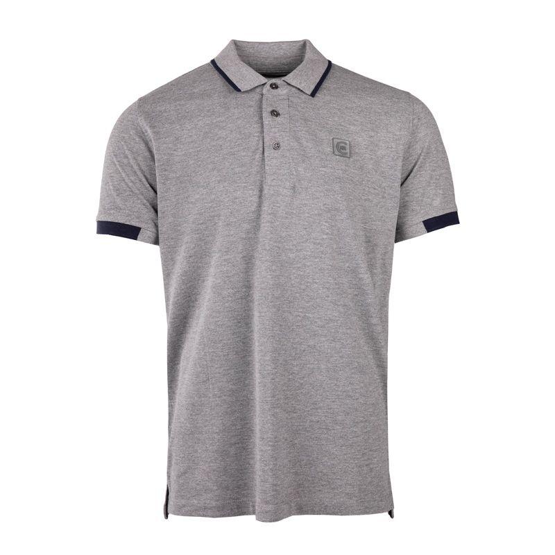 Bormida Short-sleeved Polo Shirt with CERRUTI Logo for Men