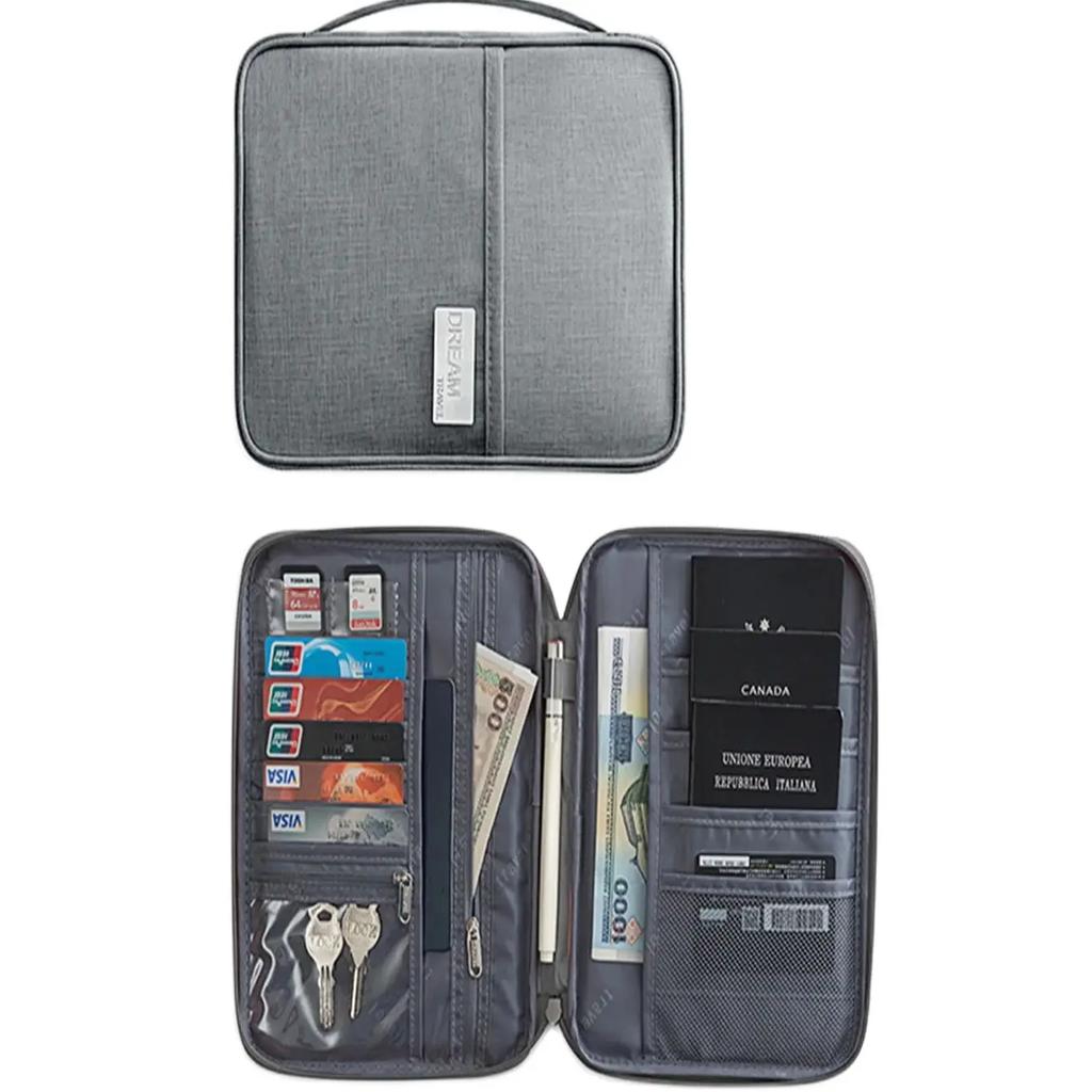 Новая многофункциональная деловая сумка для паспорта, катионная, водонепроницаемая и пыленепроницаемая, сумка для документов, портативный держатель для паспорта для заграничных поездок