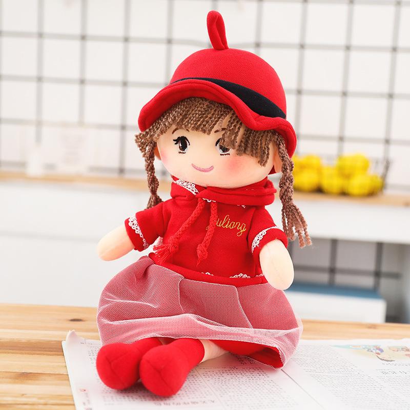 Cute Couple Doll Little Boy Loli Soothing Doll Plush Toy Children Girl Birthday Gift Humanoid Play