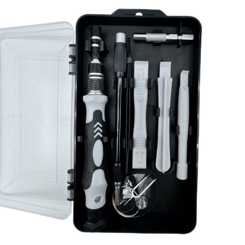 Магнитная отвертка с несколькими битами в чехле для ноутбука, набор отверток для ноутбука, телефона, компьютера