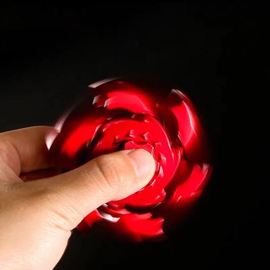 Магнитная игрушка-спиннер для снятия стресса и беспокойства для детей и подростков, для взрослых, светящийся гироскоп на кончике пальца, портативная образовательная сенсорная вращающаяся игрушка для путешествий