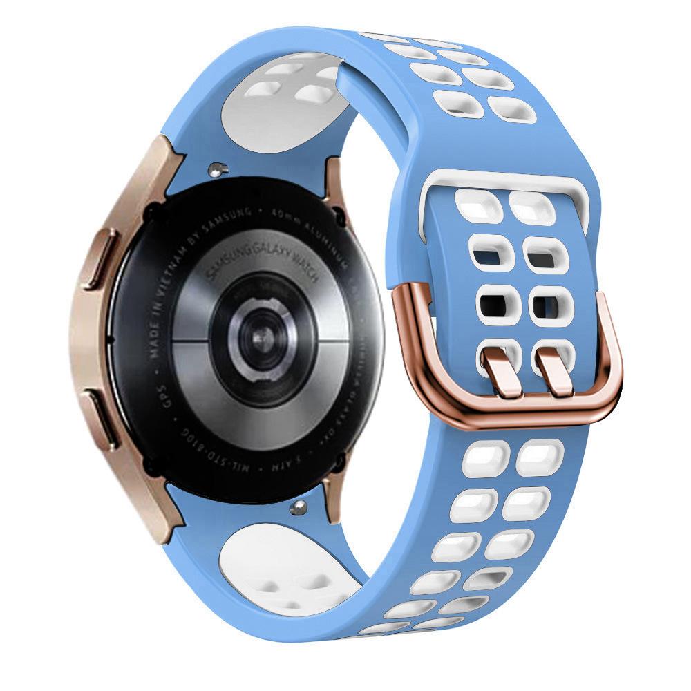 Спортивный ремешок для Samsung Galaxy Watch 7/6/5 Pro/4 classic/FE 44 мм 40 мм 45 мм силиконовый браслет без зазоров correa Galaxy Watch 7 ремешок