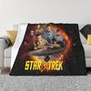 НОВЫЕ пледы Star Trek Супермягкие Термоизолирующие для дома и улицы для гостиной спальни путешествий