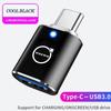 Переходник-зарядный кабель с порта Type C на USB для Volvo Xc60 Xc90 V40 V60 S60 V50 V90 S80 C40 XC40 V70 XC70 C30 Rdesign