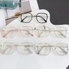 Unisex Square Glasses Women Men Blue Light Proof Glasses Large Frame Optical Spectacle Anti Blue Light Computer Glasses