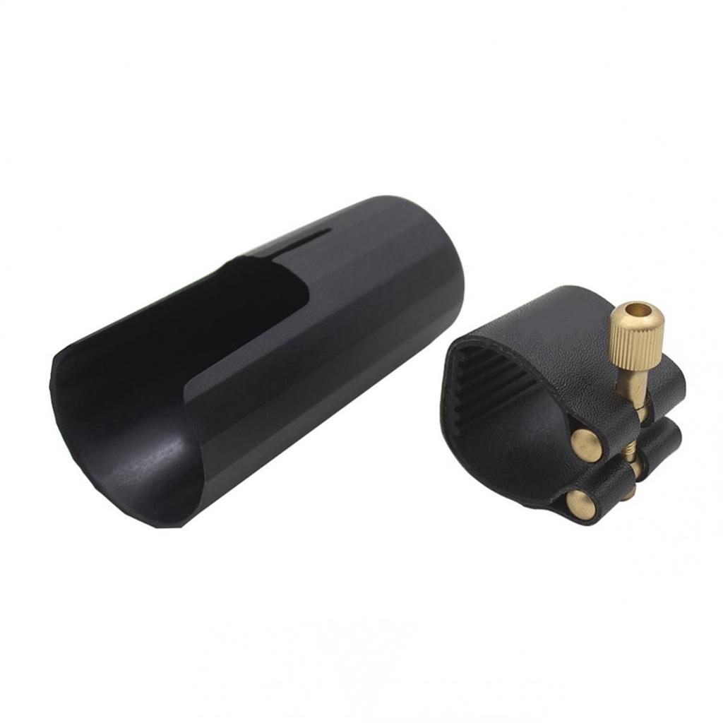 1 шт., лигатура для кларнета из бакелита с колпачком, аксессуар для мундштука для студентов, практикующих профессионалов, портативный и прочный