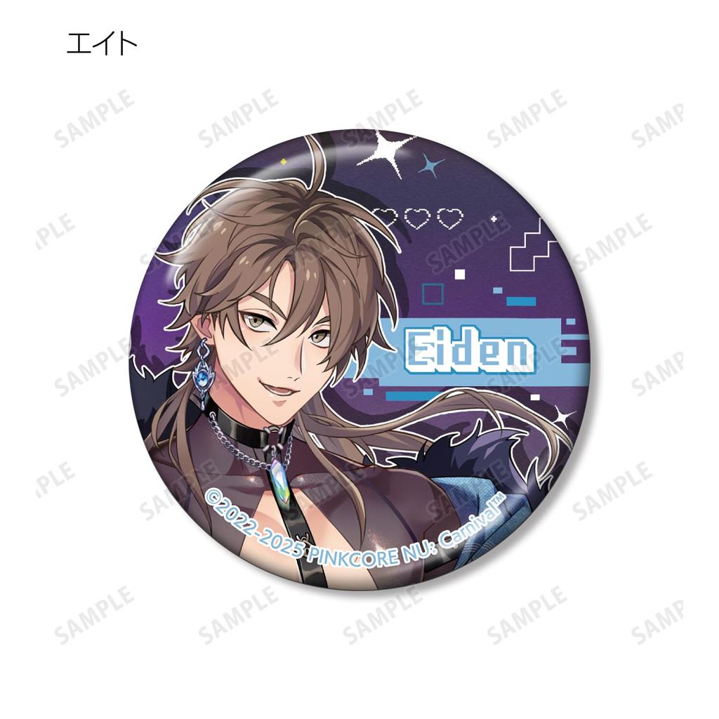 NU Carnival Торговые металлические значки в банке, коробка из 12 штук