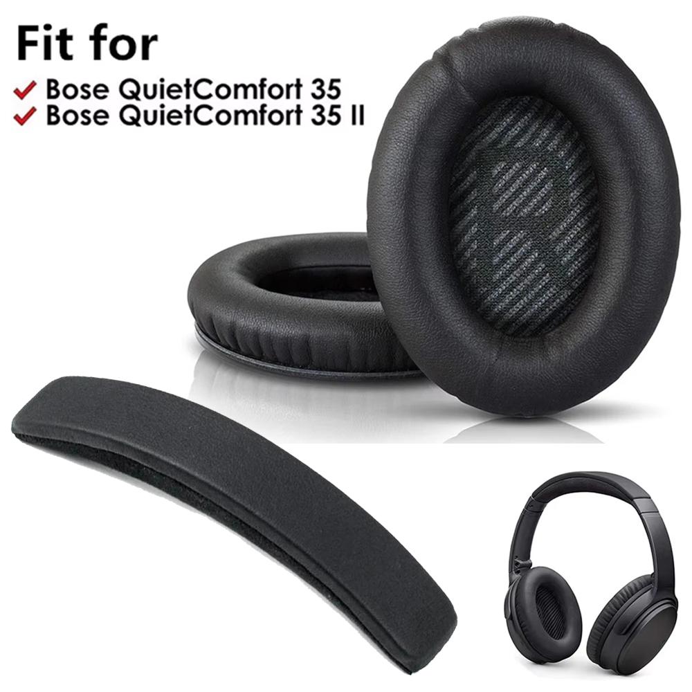 Новые сменные амбушюры и оголовье для Bose QuietComfort QC 2 15 25 35, амбушюры для наушников QC2 QC15 QC25 QC35 SoundTrue