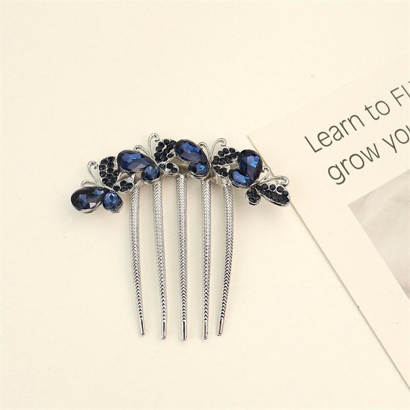 Insert Comb Hair Fork Head Accessories Fashion Jewelry Adult Butterfly