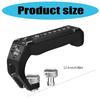 Aluminum Ergonomic Camera Top Handle with Quick Release Knob and NonSlip Silicone Grip Design Handgrip Accessories