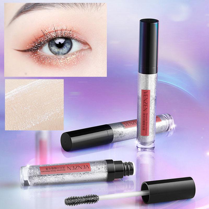 Streamer Shining Mascara Waterproof and Sweat-proof Beauty Makeup Thick Eyebrows Long and Curling Natural Mascara