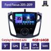 Android 2 Din Car Multimedia Player For Ford Focus 2011-2019 Head Unit Stereo Carplay GPS Navigation BT WIFI 4+64GB