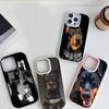 LZ14 Собака Доберман Животное Искусство Мягкий чехол для телефона Samsung S24 Ultra S23 Plus S21 FE A16 A54 A34 A06 Infinix Hot 40 30i Защита объектива Противоударный чехол