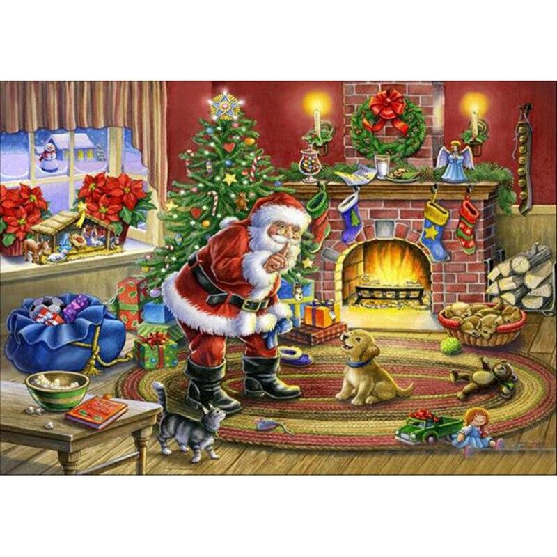 DIY 5D Diamond Painting Old Couple Full Round Drill Mosaic Diamond Embroidery Rhinestone Cross Stitch Sweet Home Old Man Decor