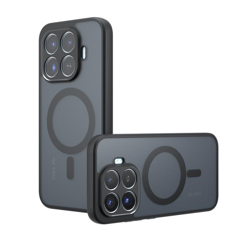 Для Magsafe Магнитный Чехол для Телефона Для Xiaomi 17T Pro 15T 14T 13T Pro Чехол Ударопрочный Матовый PC+TPU Беспроводная Зарядка Задняя Сторона Funda