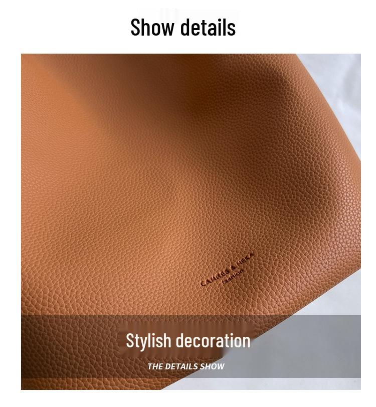 Женская сумка-тоут большой вместимости в ретро-стиле - Весенне-летняя корейская сумка на плечо 2023 года