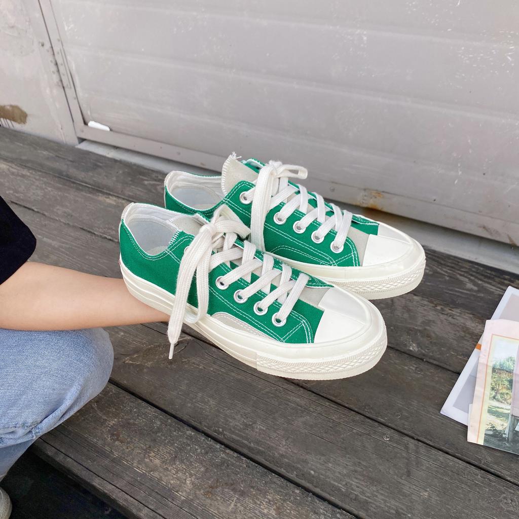 New White Canvas Shoes Low-cut Vulcanized Shoes 2024 Retro Luxury Brand Women Shoe Comfortable Student Sneakers Zapatillas Mujer