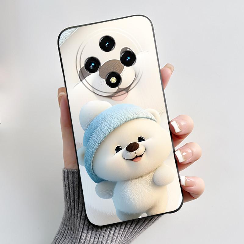 Милый Чехол-Кролик с Сердечками Для UMIDIGI G100 Мягкий Силиконовый TPU Ударопрочный Задний Чехол Для UMIDIGI G100 Pro G100A G 100 4G 5G Чехол для Телефона