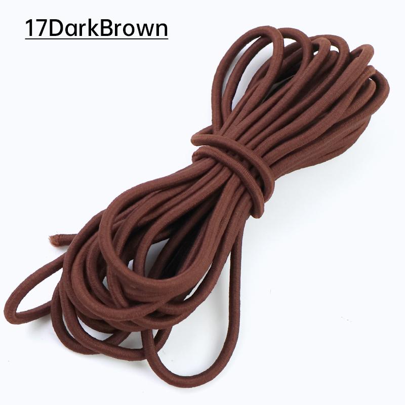 2/5/10 метров Meetee 5 мм Эластичные веревки для пояса Цветная резинка Одежда Сумки Растягивающийся шнур Швейные аксессуары для одежды