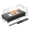Safer Tabletop Fire Pit Smokeless Portable Smores Maker Small Ethanol Fireplace  Housewarming