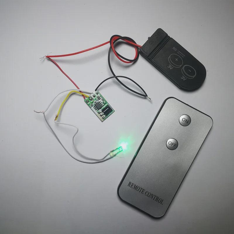 Комплект для модернизации выключателя света с дистанционным управлением Ruotai Pink DIY