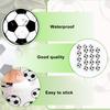 120Pcs Black White Sports Ball Stickers Sports Theme Face Tattoo Stickers  Football Party