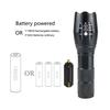 T6 Portable LED Mini Flashlights 18650 Battery 5 Modes Zoom Flash Light Aluminum Alloys Waterproof Material for Camping Torch