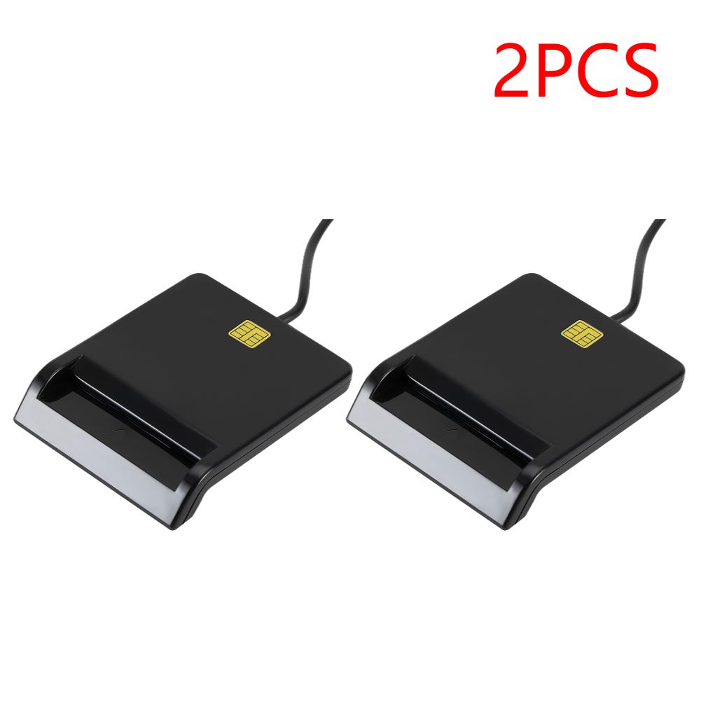 USB 2.0 Считыватель смарт-карт Искусное изготовление Превосходное качество для DNIE ATM CAC IC ID Банковская SIM-карта Windows Linux