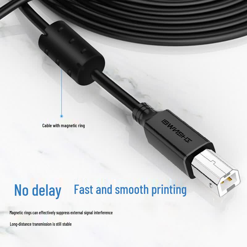 Zhenwei USB 2.0 Высокоскоростной кабель для принтера AM/BM