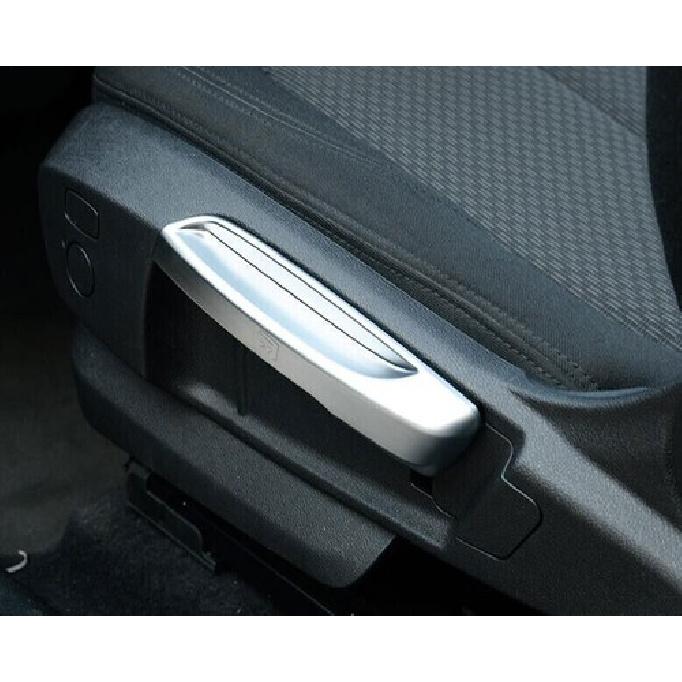 17-18 Cover Trim Seat For BMW 2 Series Touring Adjust Handle Panel Matte Silver