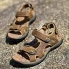 38-48 summer mens Large Size Genuine Leather Men Sandals Summer Men Beach Sandals Outdoor Sandals For Men