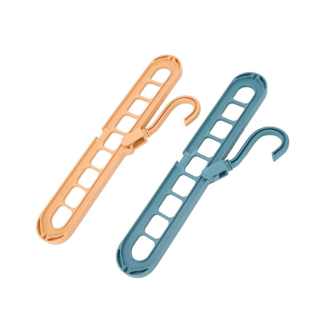 Вешалка для одежды с 9 отверстиями, многофункциональный вращающийся органайзер для хранения вещей, экономящий место в гардеробе