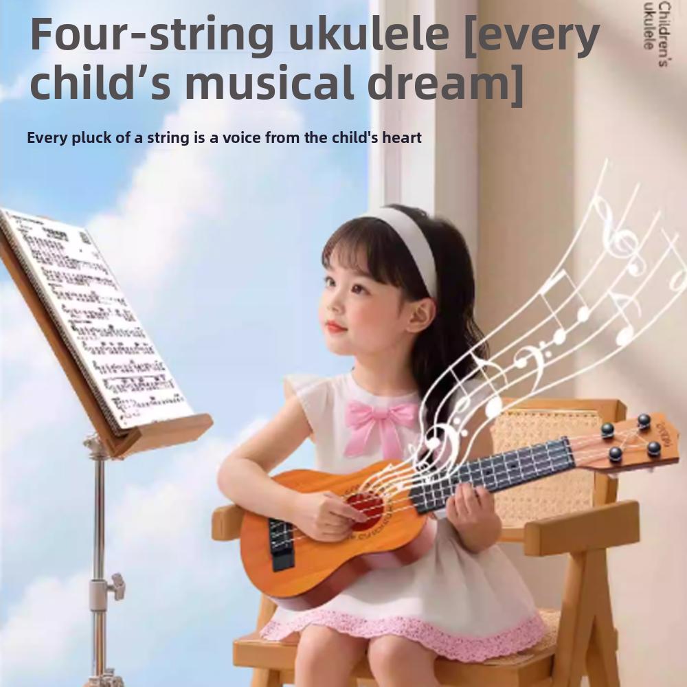 4 Strings Simulation Ukulele Toy Adjustable Knob Kids Musical Toys Children Toys