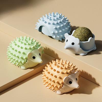 Новая игрушка для кошек Ёжик, щекотун, скрежещущий зубами и облизывающий кошачью мяту, игрушка для самоудовлетворения кошки