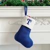 Christmas Stockings Small Embroidered Letter Knitted Xmas Hanging Stocking Decorations Christmas Party Decor