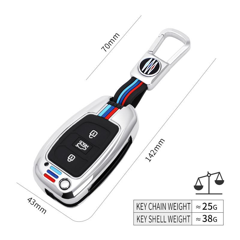 Чехол для ключа Hyundai для ix35, ix25, Mistra, Elantra, Reina, Tucson, сумка для ключа с пряжкой