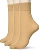 Crew Socks with Ankle Stocking Loose Elastic At the Set of 3 Silk Nude [Atsugi] Silk, Length, Socks, Top, Plain, Pairs, FS4042, FS5542, Women's (NEW),