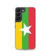 Coque Téléphone Drapeau Birmanie - Samsung Galaxy S22 Plus